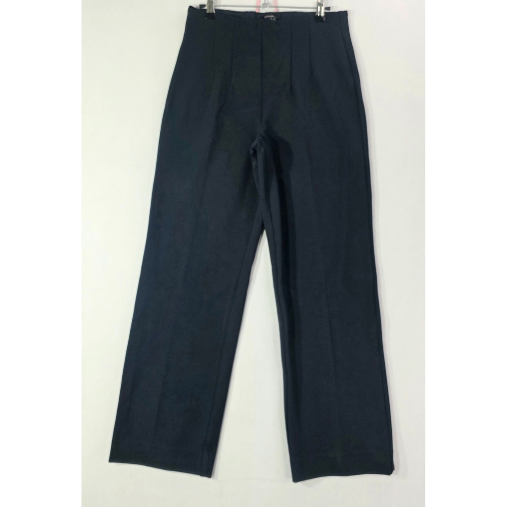 NEW Banana Republic Navy Ultra High-Rise Straight Ponte Pants M Petite